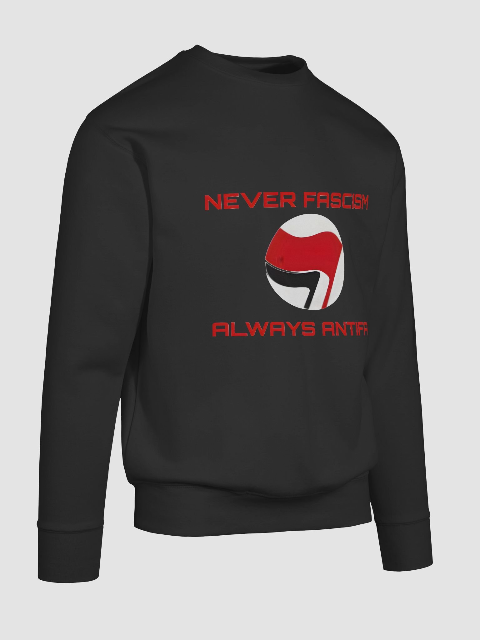 Never Fascism Statement Sweatshirt product image (57)