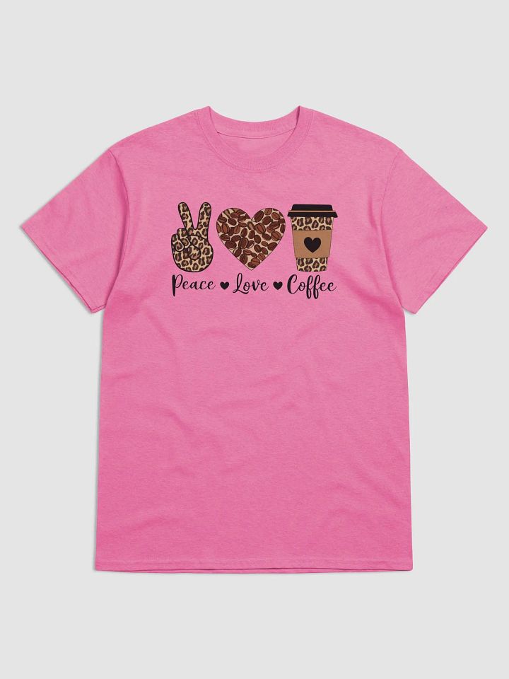 Leopard Love Peace Tee product image (4)