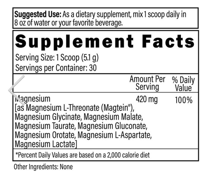 Magnesium Complex (Powder) - Unflavored product image (2)