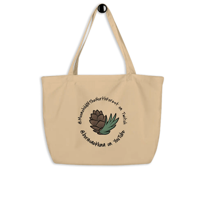 Luna's Pinecones Tote Bag product image (2)