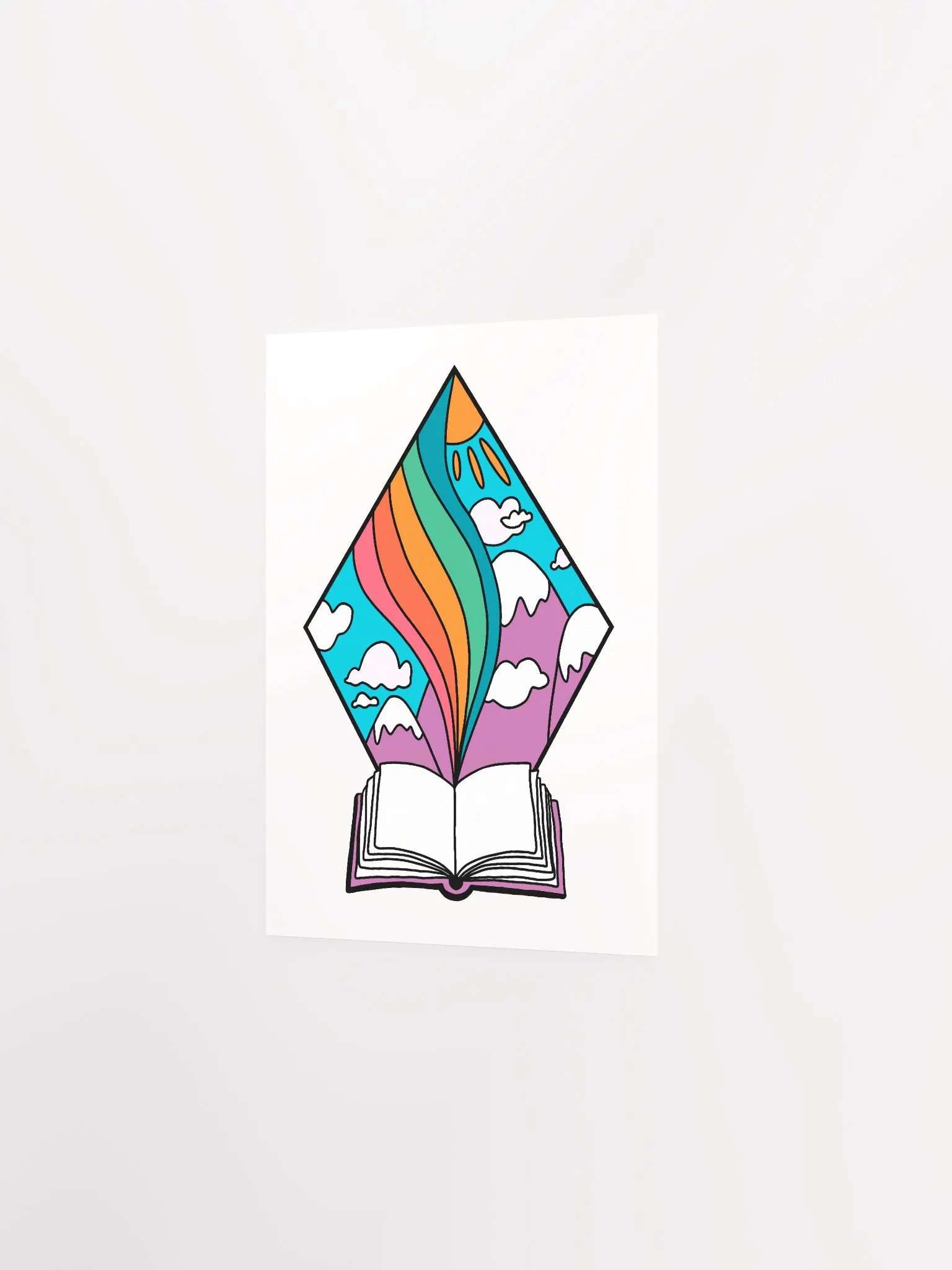 Books Open Your World Up Art Print product image (9)