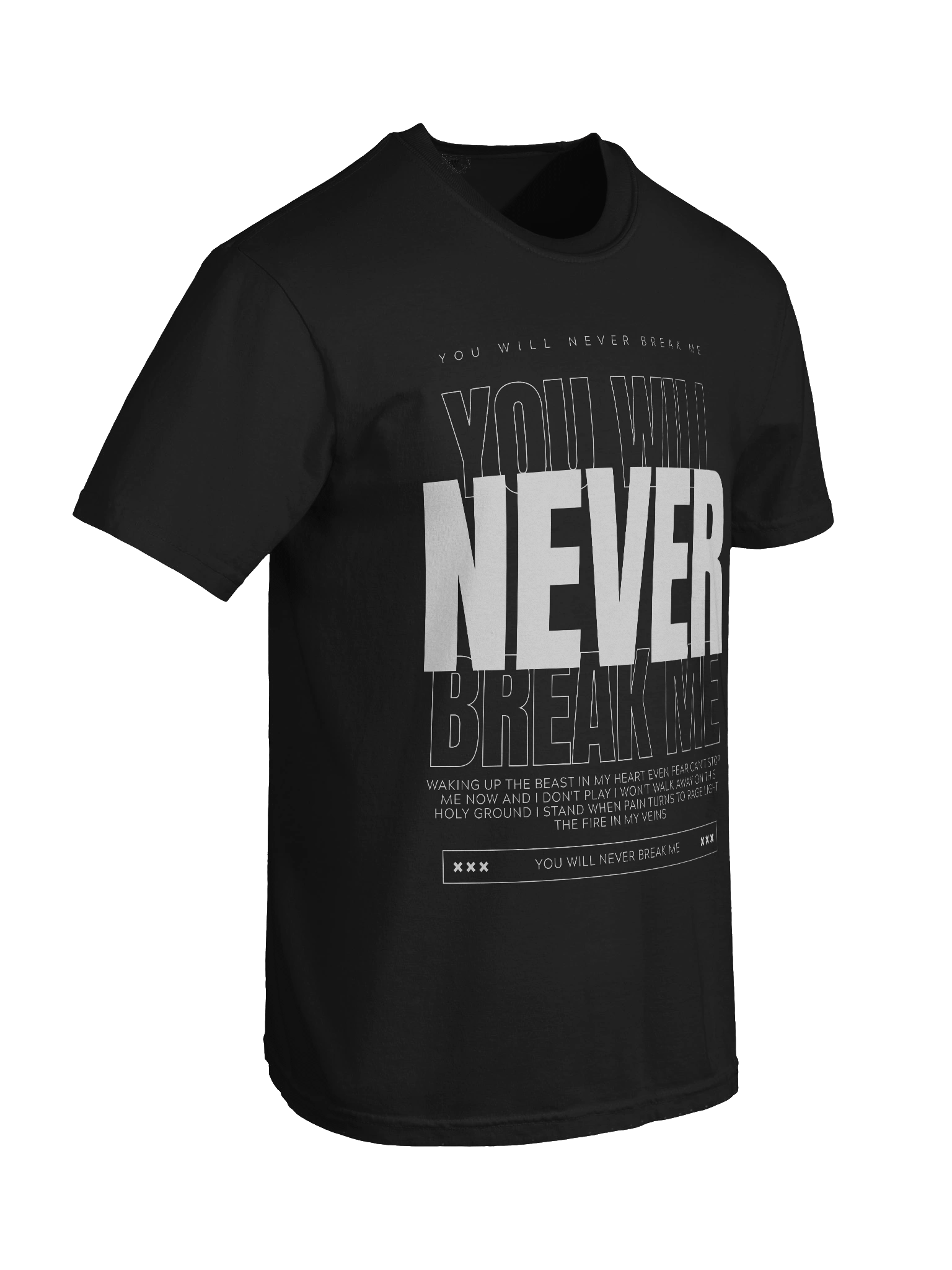 You Will Never Break Me Heavyweight T-Shirt product image (8)