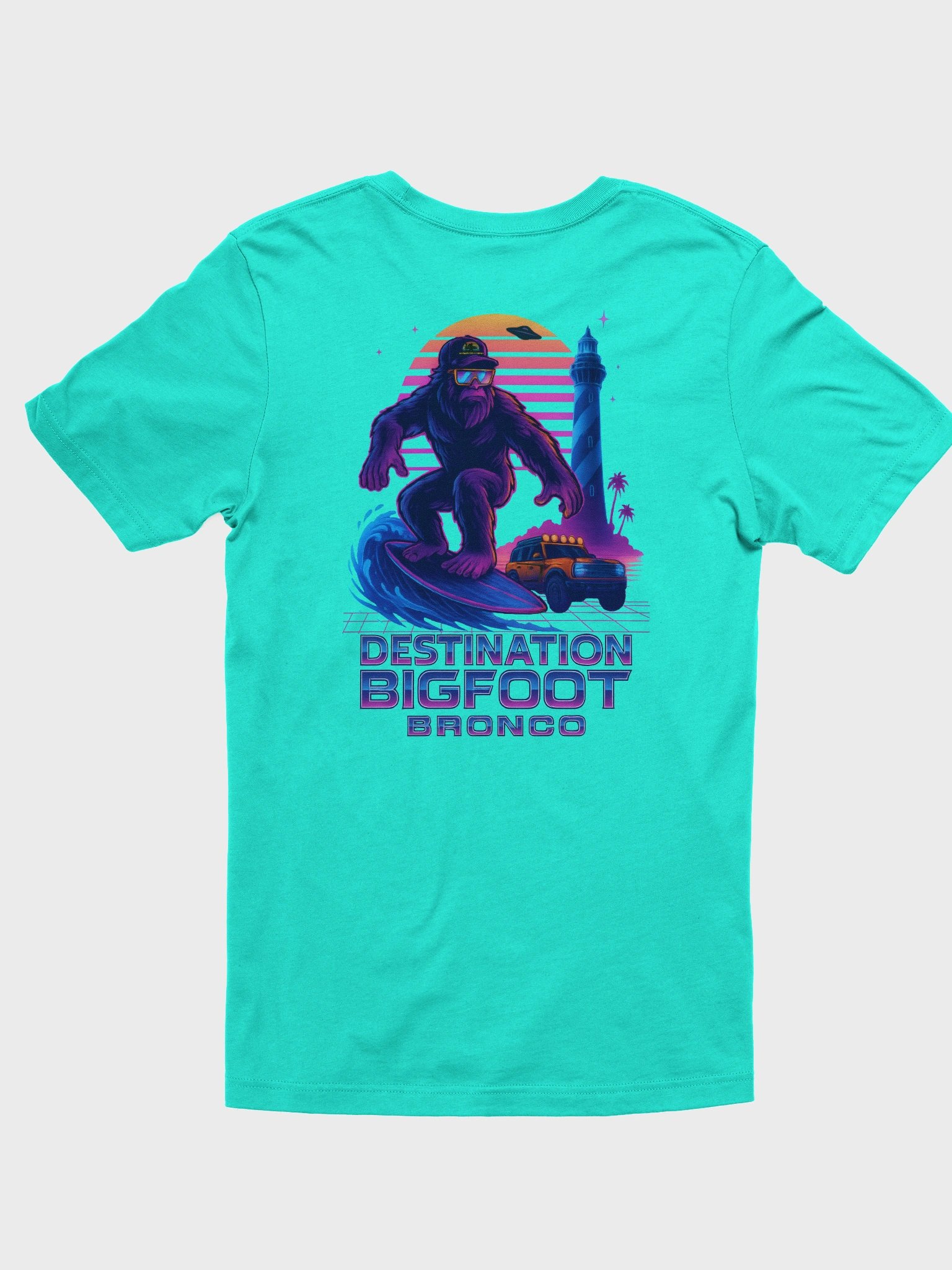 Destination Bigfoot Bronco Synthwave (Teal) product image (2)