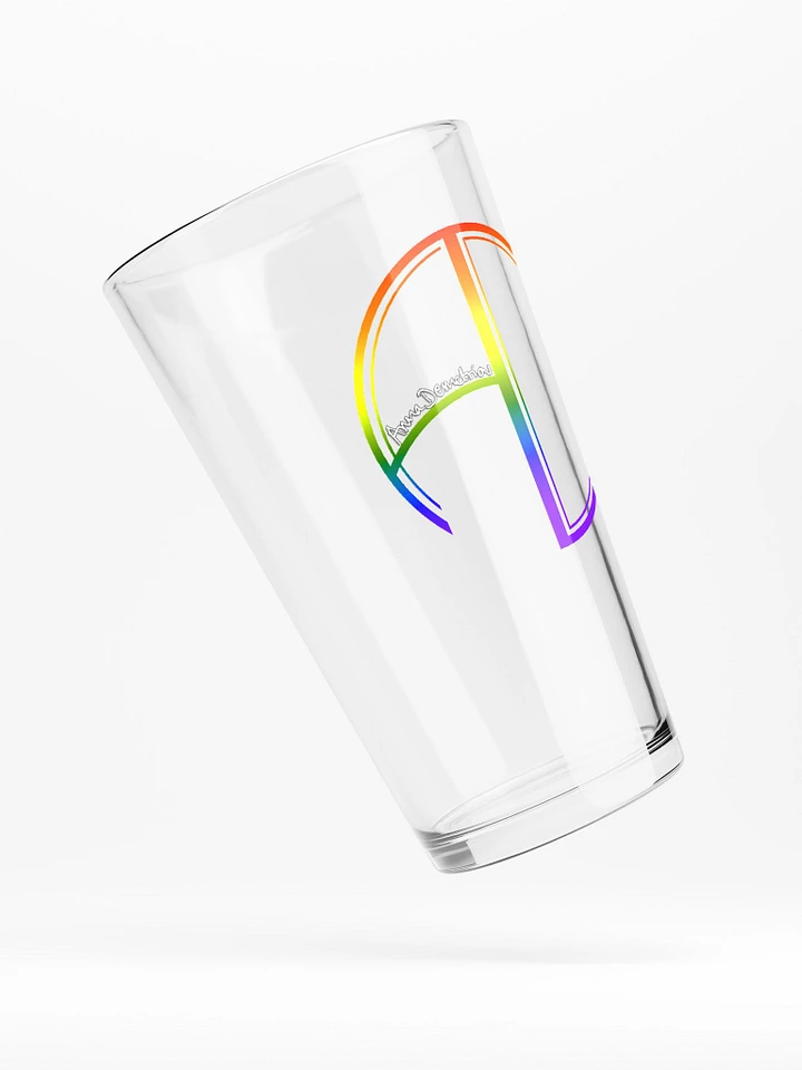 Rainbow Logo Pint Glass product image (2)