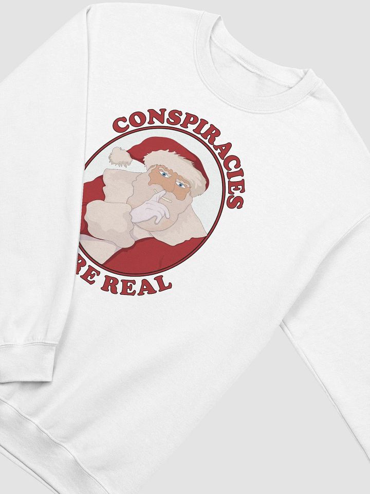 Conspiracies Are Real - Santa Claus - Gildan Classic Crewneck Sweatshirt product image (21)