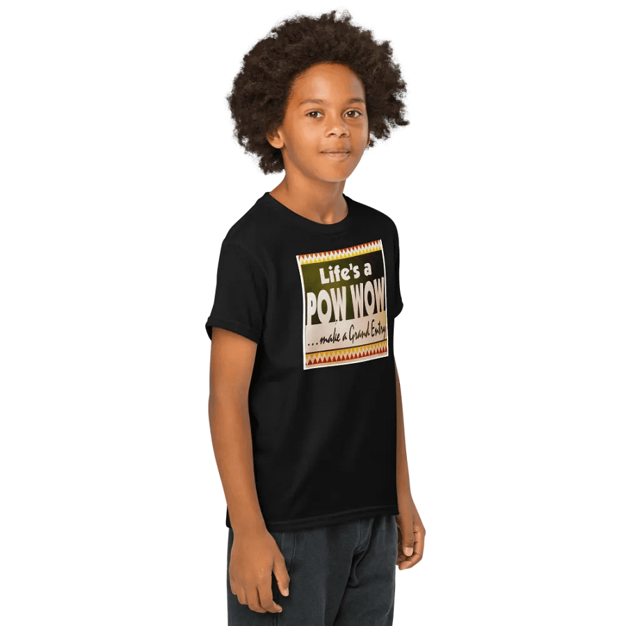 life's a powwow boys side t - shirts product image (3)