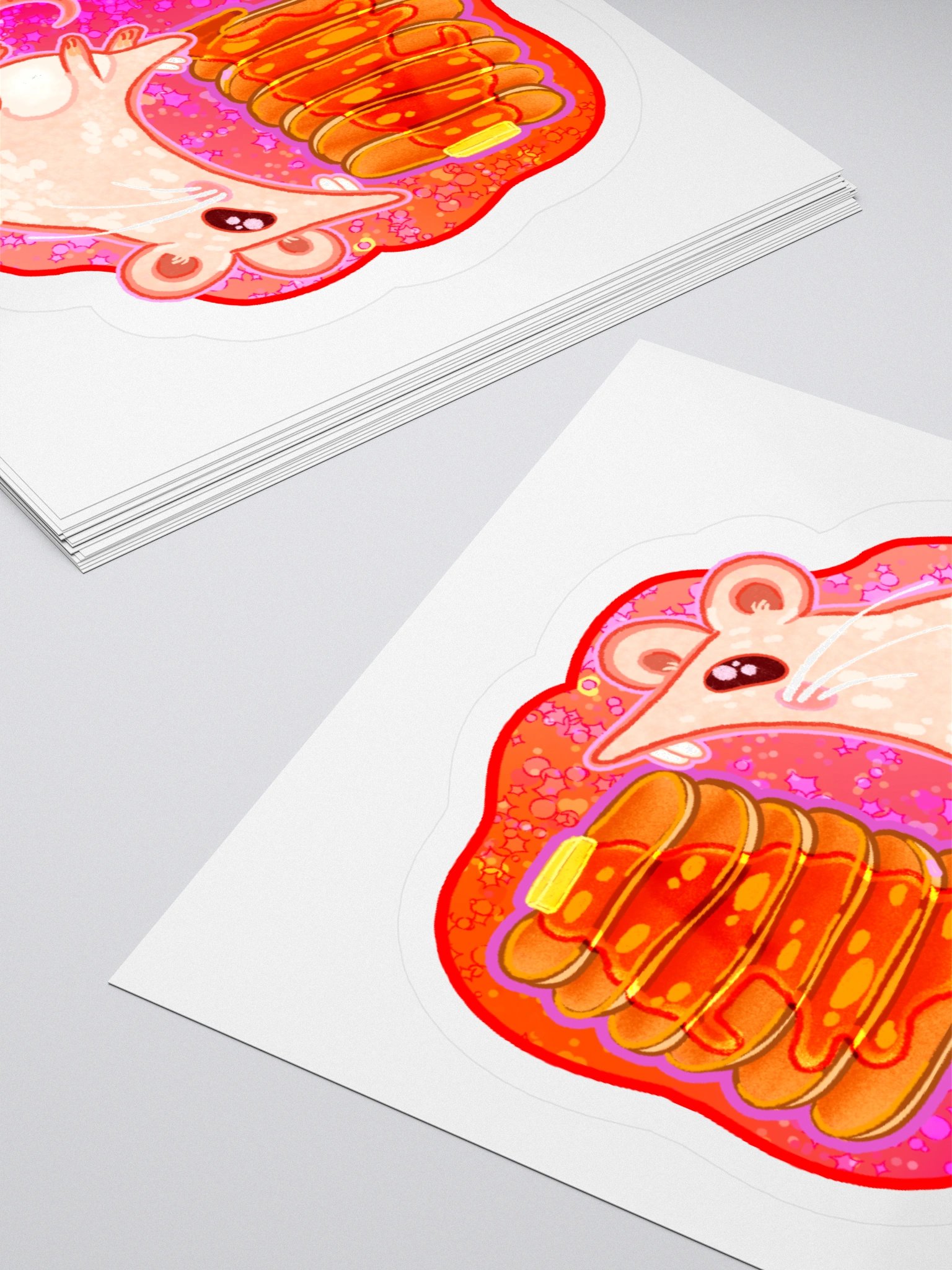 Pancake Mouse Sticker product image (11)