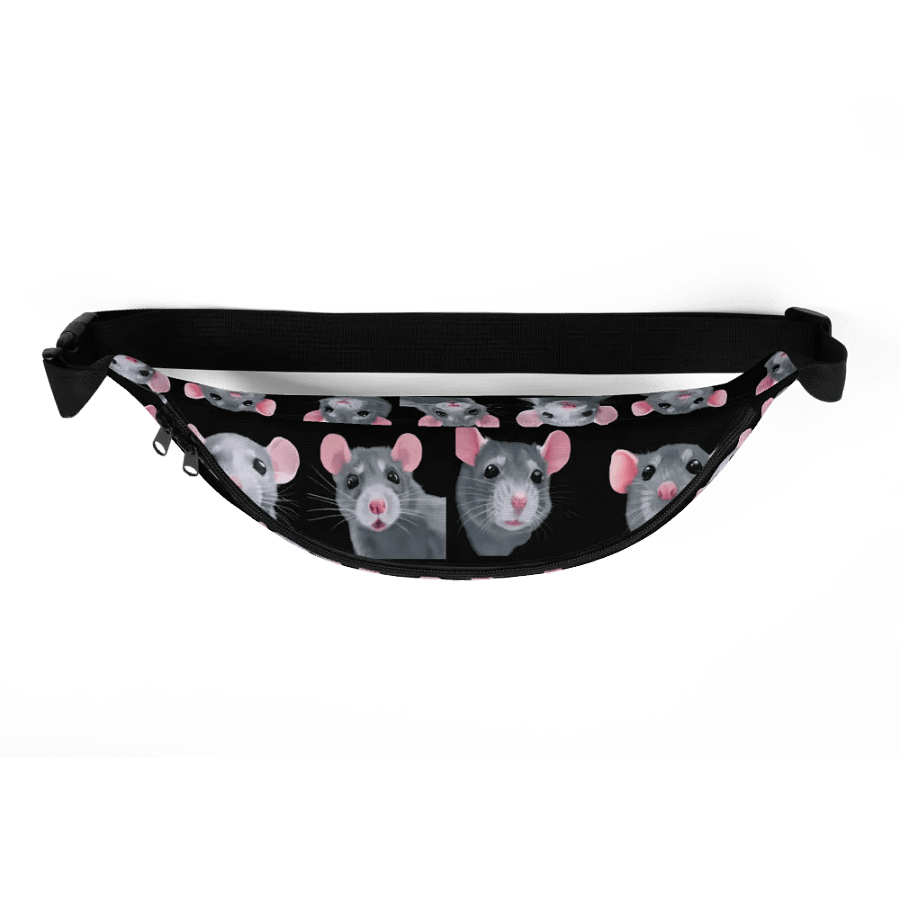 blue rats art fanny pack product image (5)