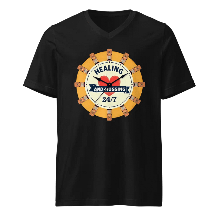 Healing Hearts 24/7 V-Neck Tee product image (1)