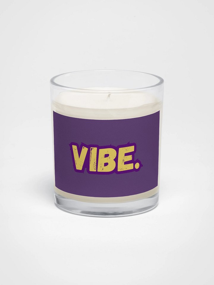 🕯️ VIBE. Signature Candle – Light Up the Energy product image (1)