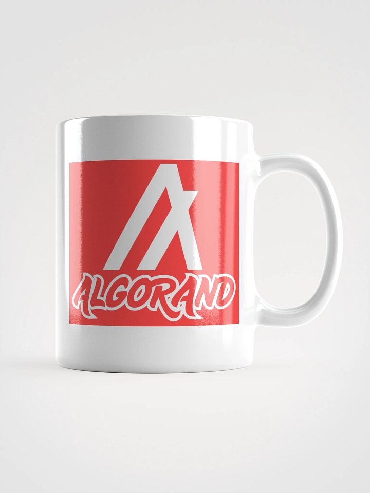 Algorand White Glossy Mug product image (1)