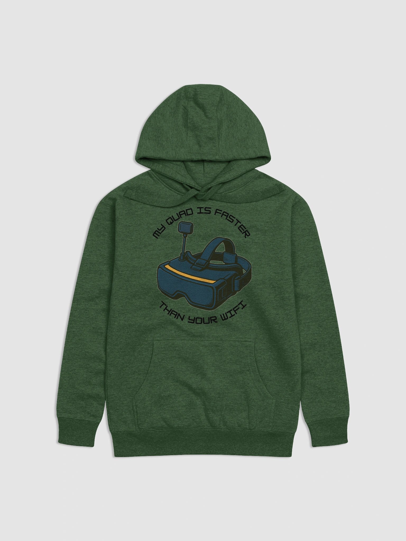 My Quad Is Faster Than Your Wifi Hoodie for FPV Enthusiasts product image (1)