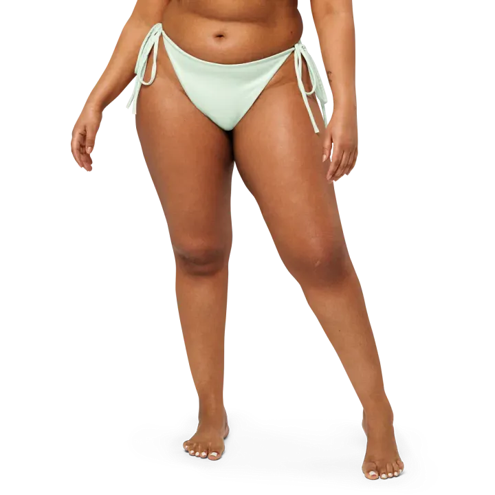 Honeydew Recycled String Bikini Bottom product image (1)