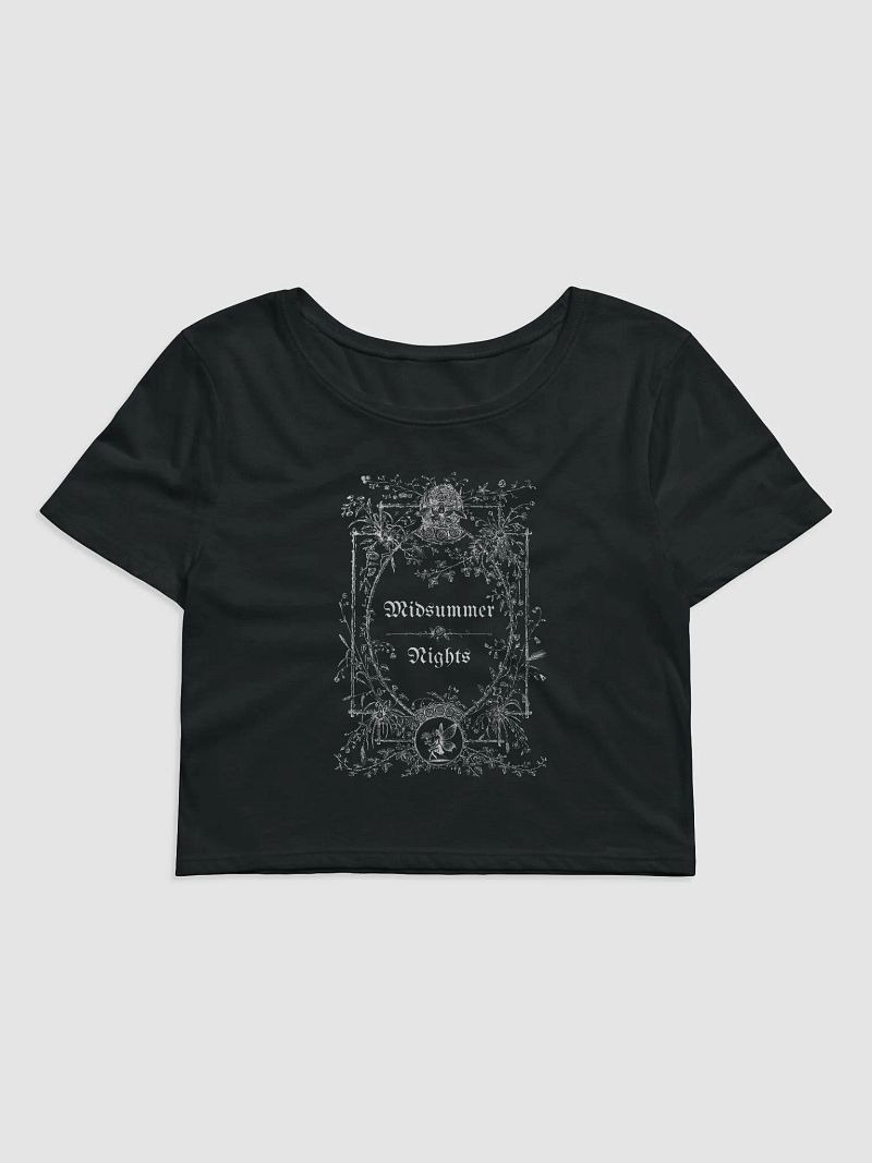 Shadow Court Crop Tee
