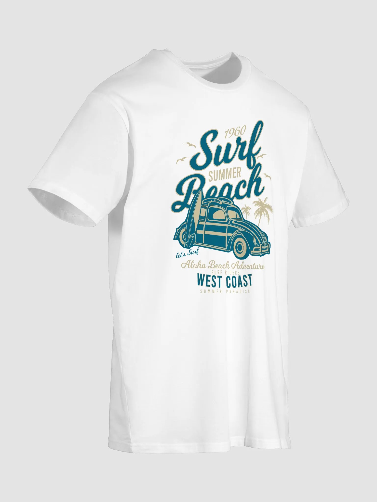 Vintage Surf Summer T-Shirt product image (28)