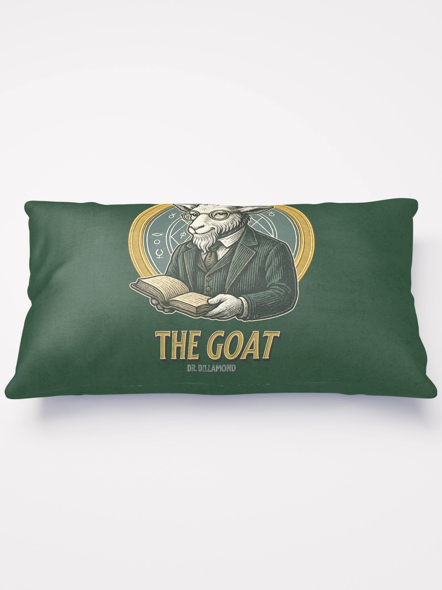 Dr. Dillamond "The GOAT" Broadway Pillow – All-Over Print Musical Theater Decor product image (2)