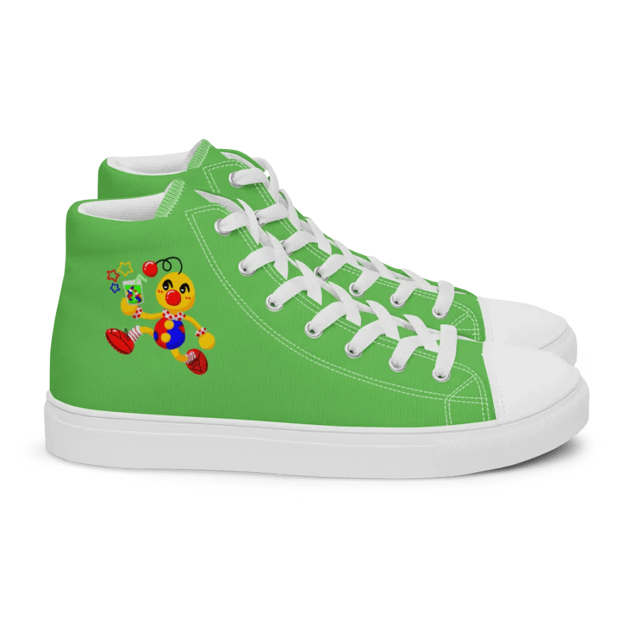 Green and White Boyoyoing Sneakers product image (1)