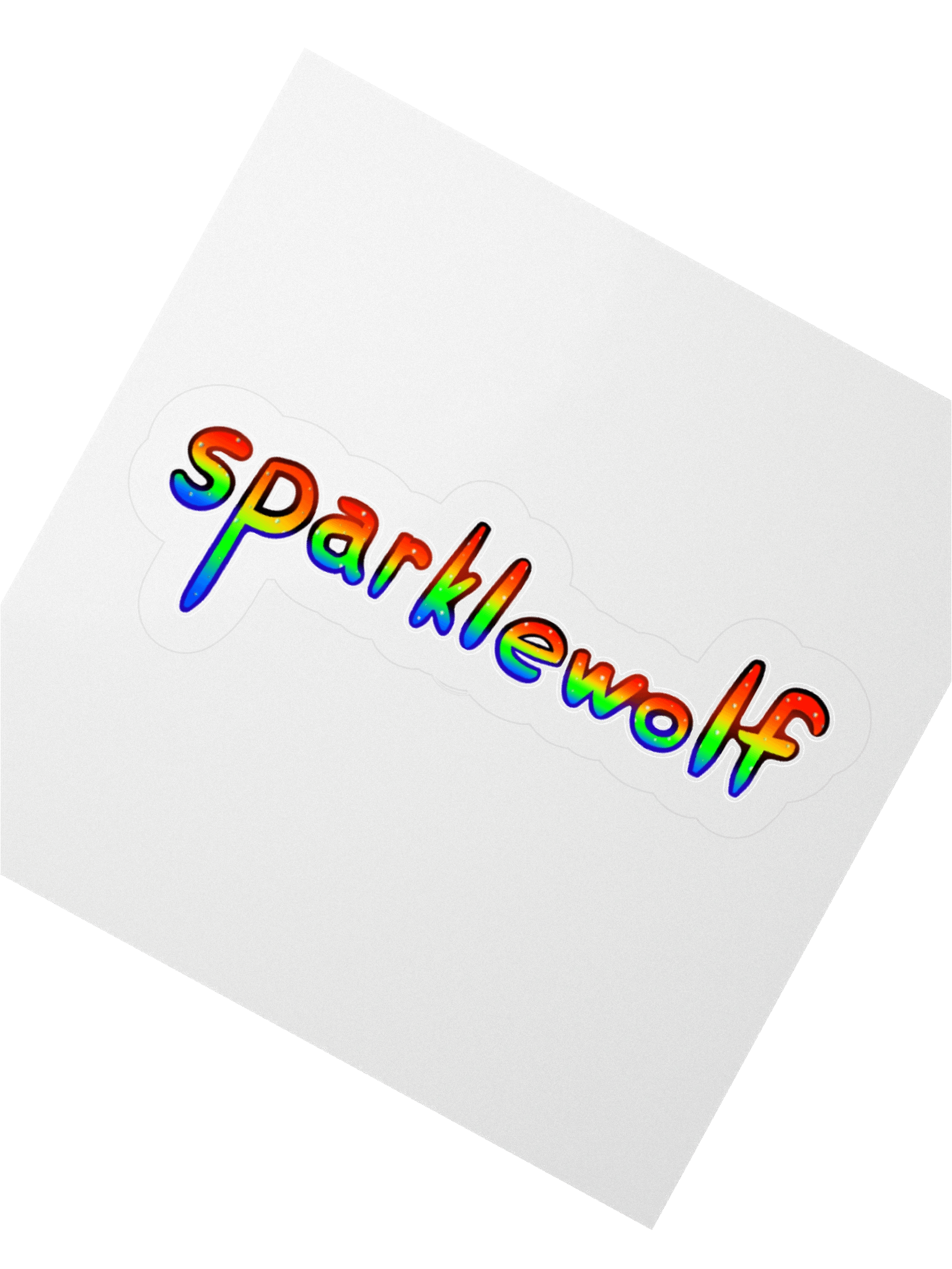SPARKLEWOLF STICKER product image (2)