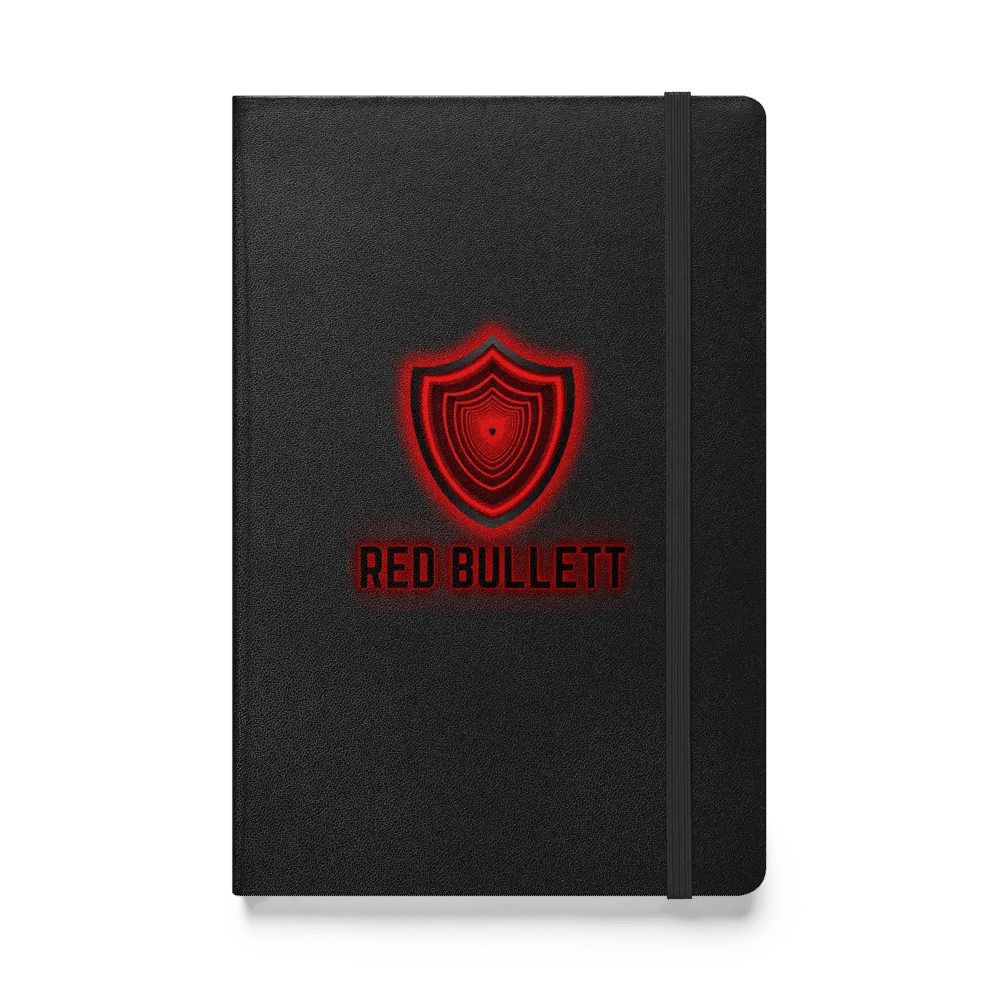 Red Bullett Infinity Shield Hard Cover Bound Notebook product image (1)