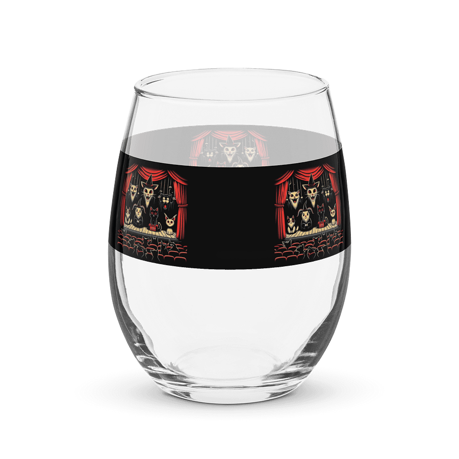 Haunted Theater Stemless Wine Glass product image (2)