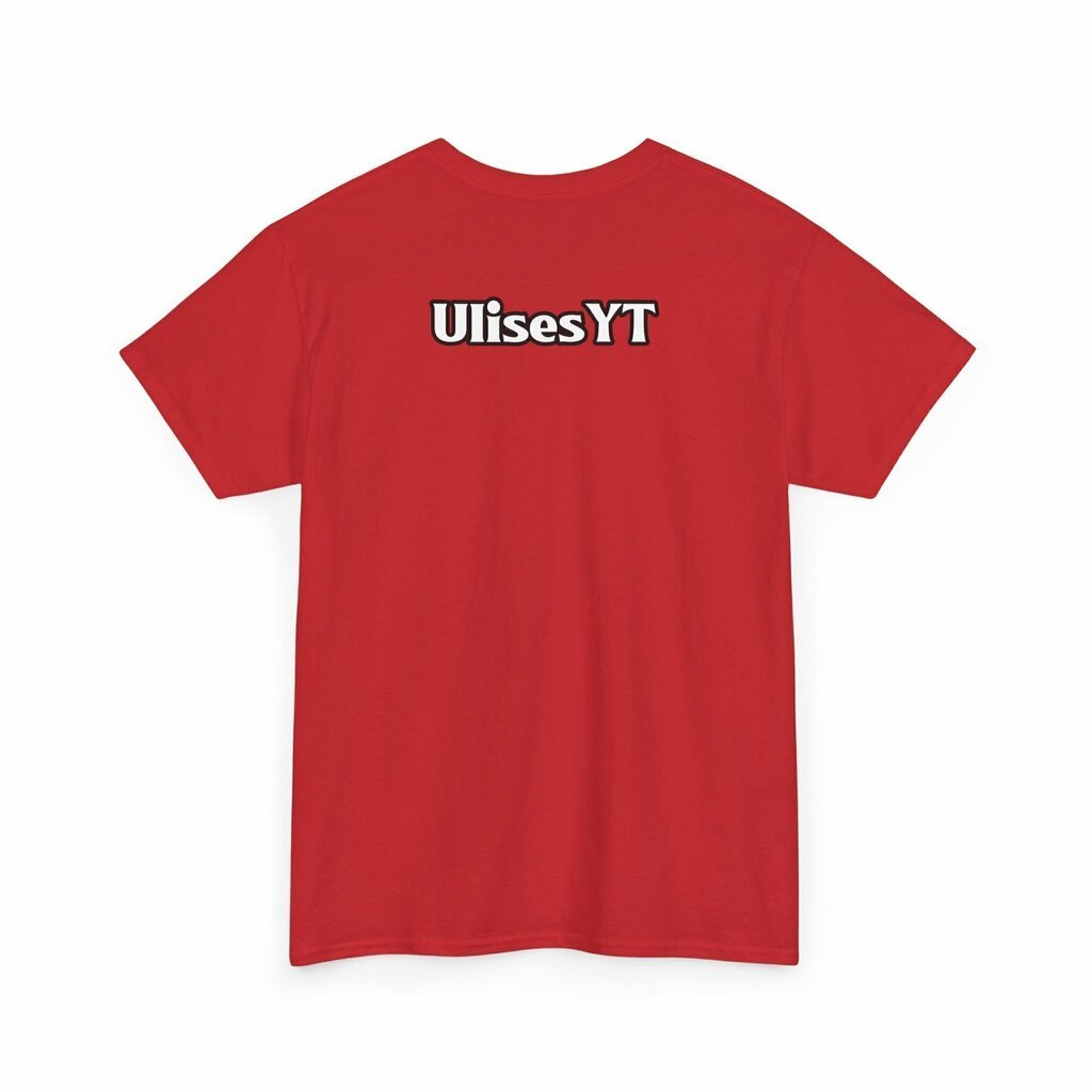 Playera UlisesYT Roja product image (3)