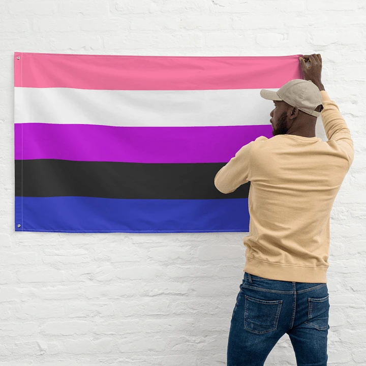 Genderfluid/genderflexible Pride Flag product image (2)