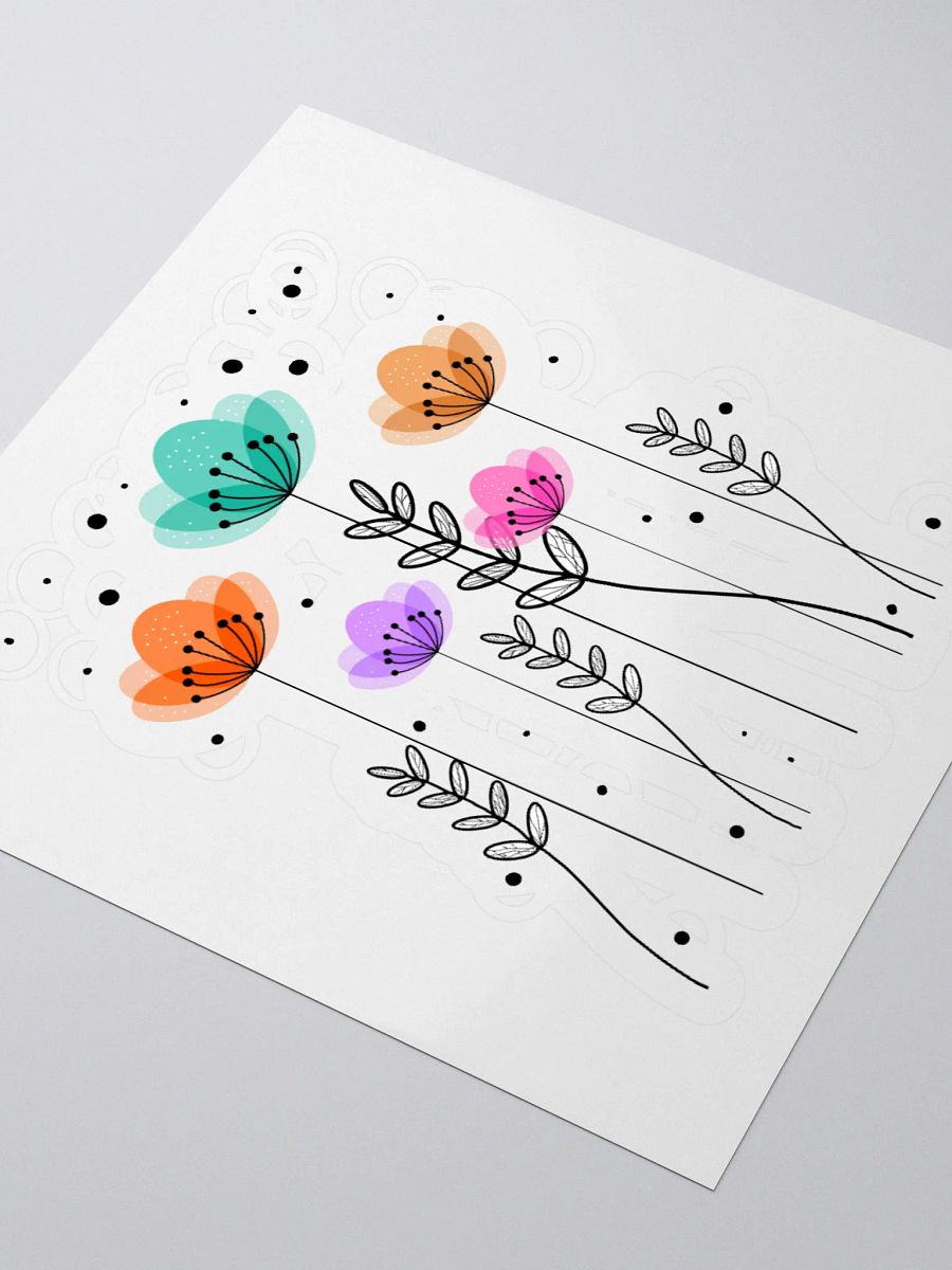Whimsical Wildflowers Sticker Set product image (7)