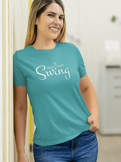 West Coast Swing Women’s Relaxed Fit Tee product image (71)
