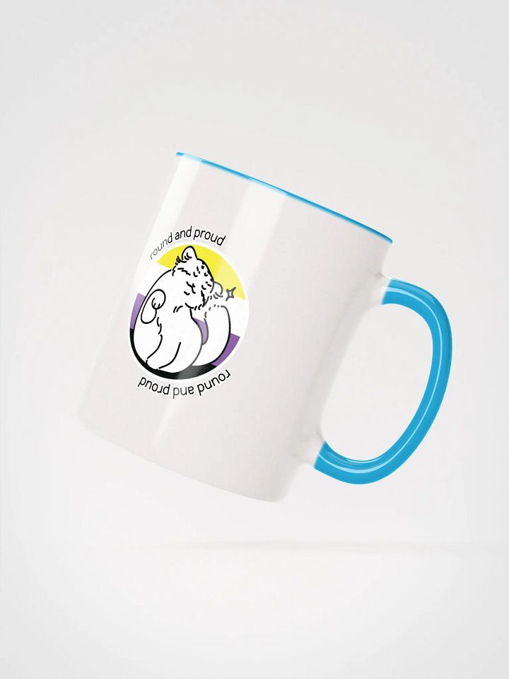 Round and Proud Manul Nonbinary Version - Mug product image (16)