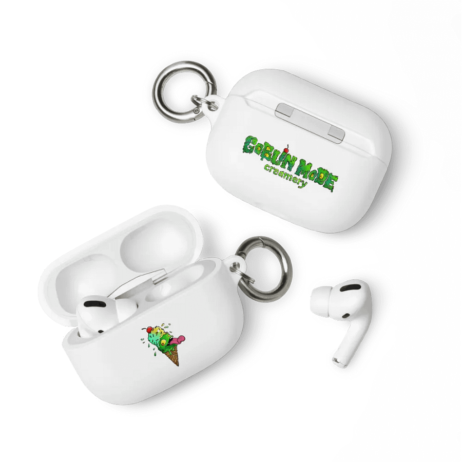 Goblin Mode Creamery Font logo w/ Cone logo - airpods pro case product image (3)