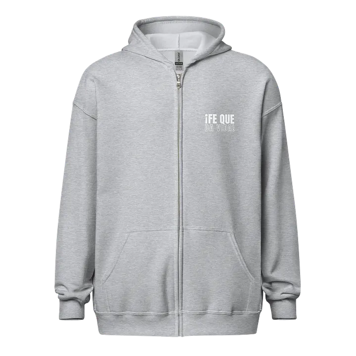 Sudadera Unisex con Capucha y Cremallera | Cristo vive en mí product image (2)