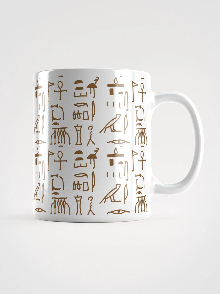 Majestic Egyptian Hieroglyphs Mug product image (3)