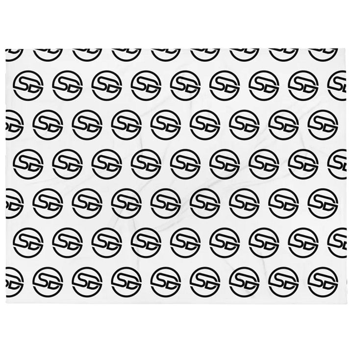 Logo Throw Blankie - White product image (1)