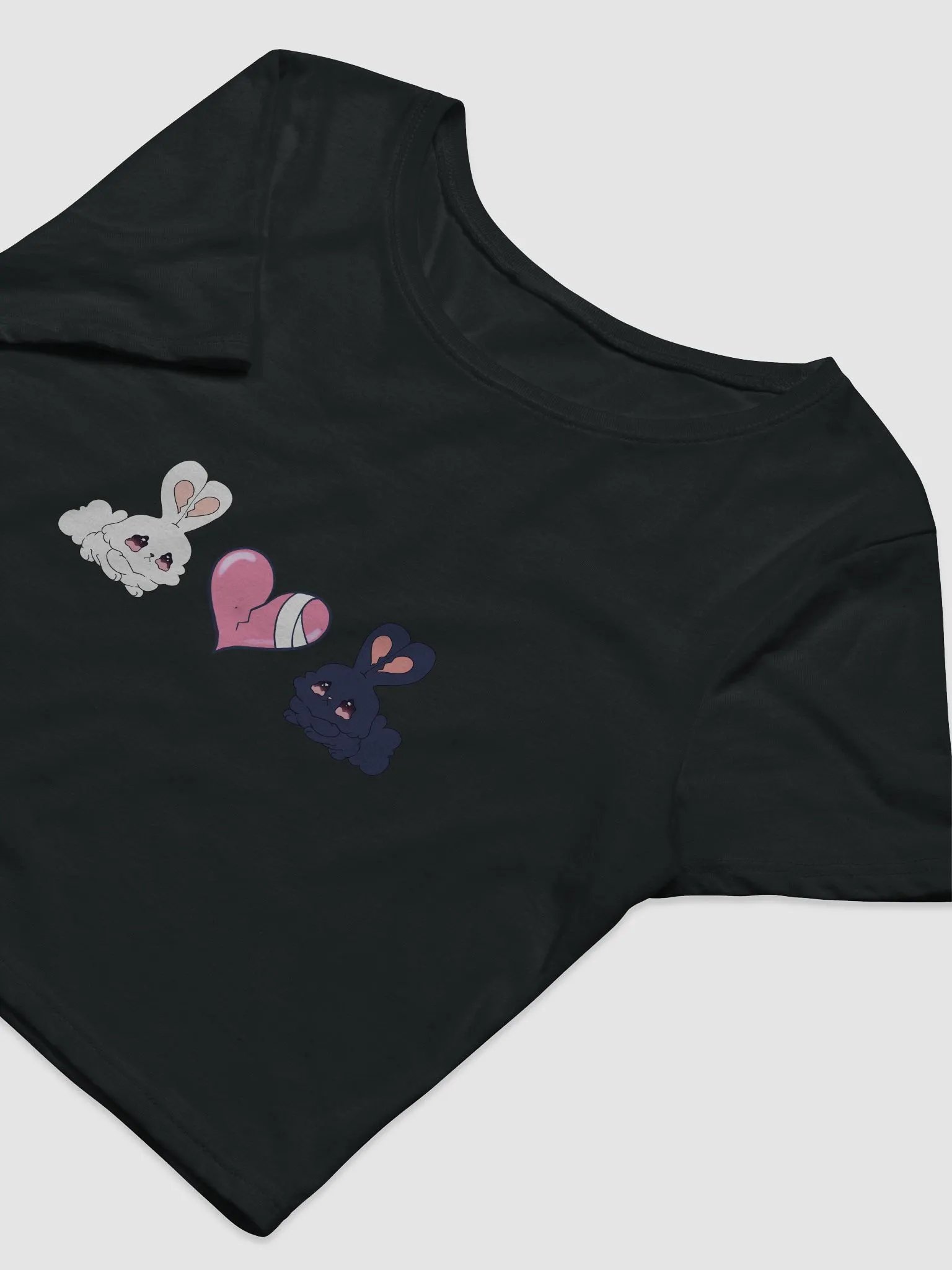 Heart Broken Bwunni Woman's Crop Tee product image (13)