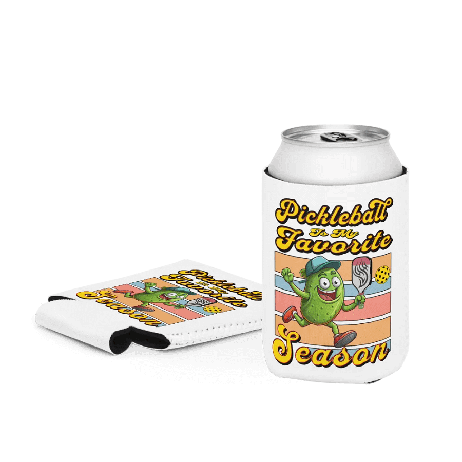 Pickleball Is My Favorite Season Coozie Can Cooler product image (4)