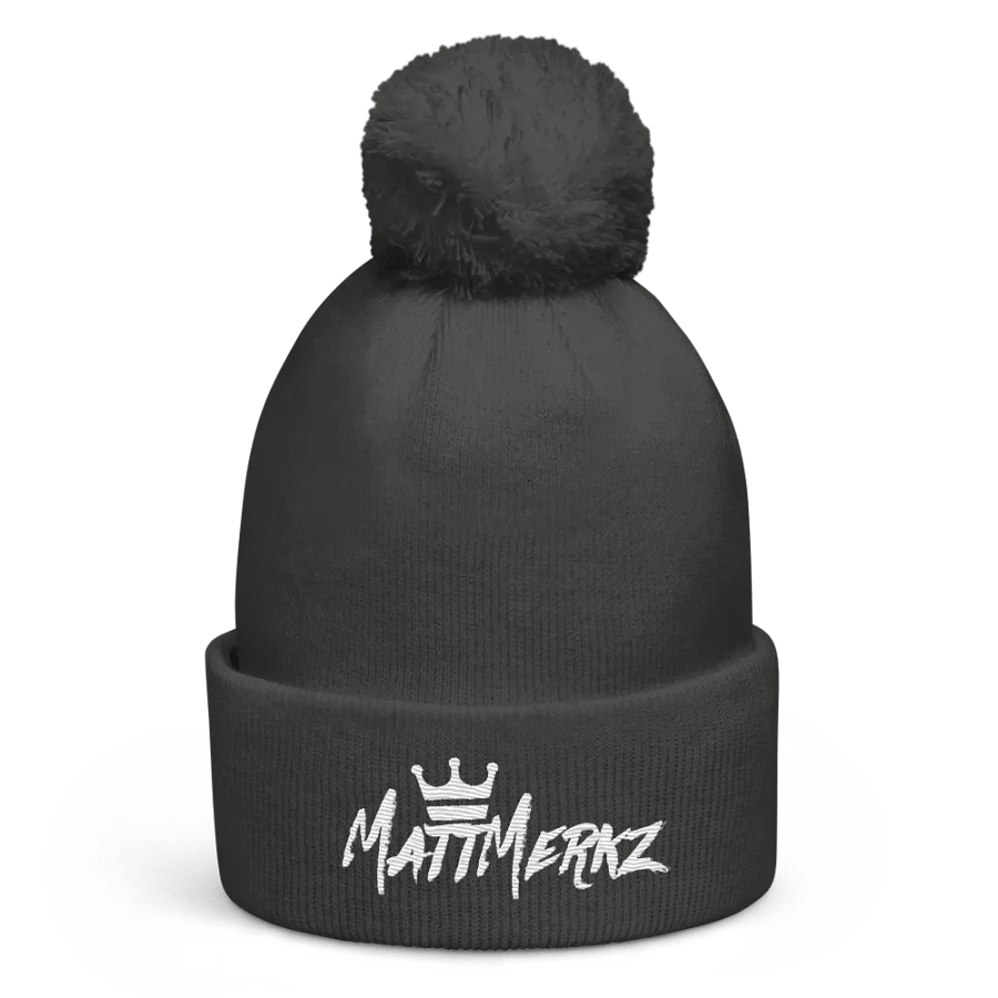 MattMerkz WhiteOut Knit Cap product image (1)