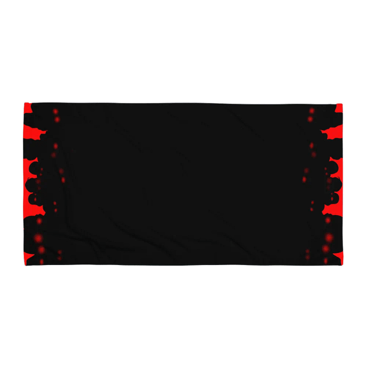 Rorschach Red Symmetry Towel product image (1)