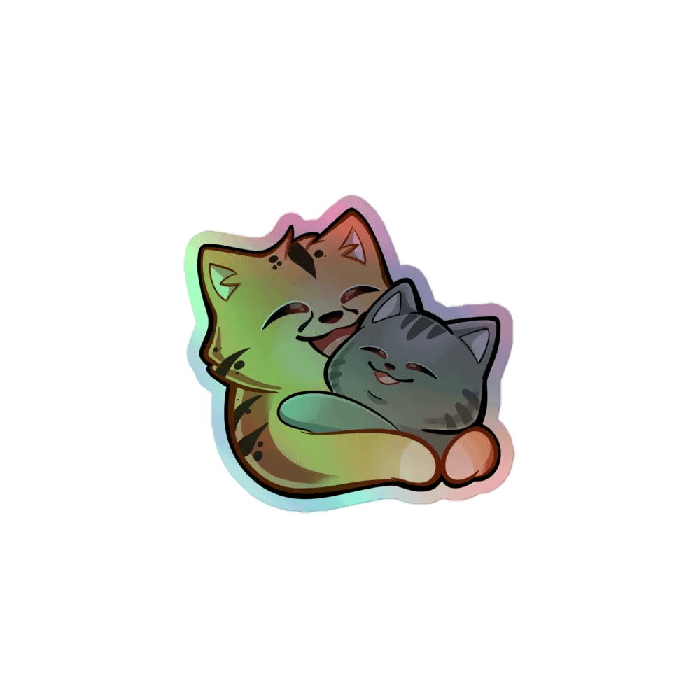 Cheetah x Piko Hug Sticker product image (1)