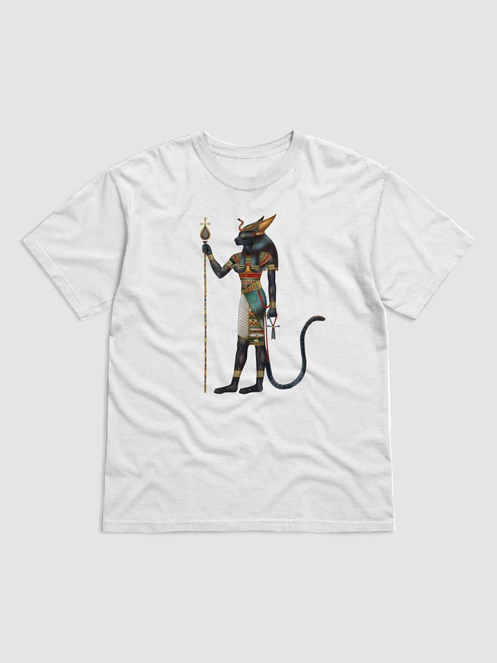 Bastet - The Egyptian Cat Goddess Cotton T-Shirt product image (1)