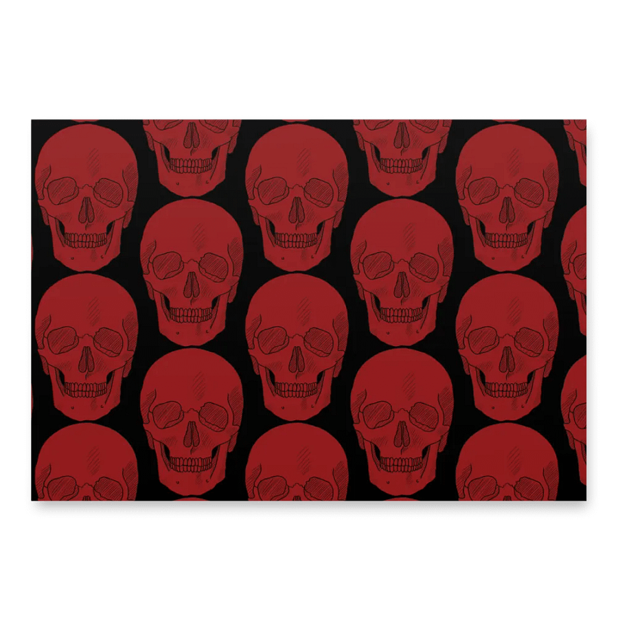 Skulls wrapping paper product image (3)