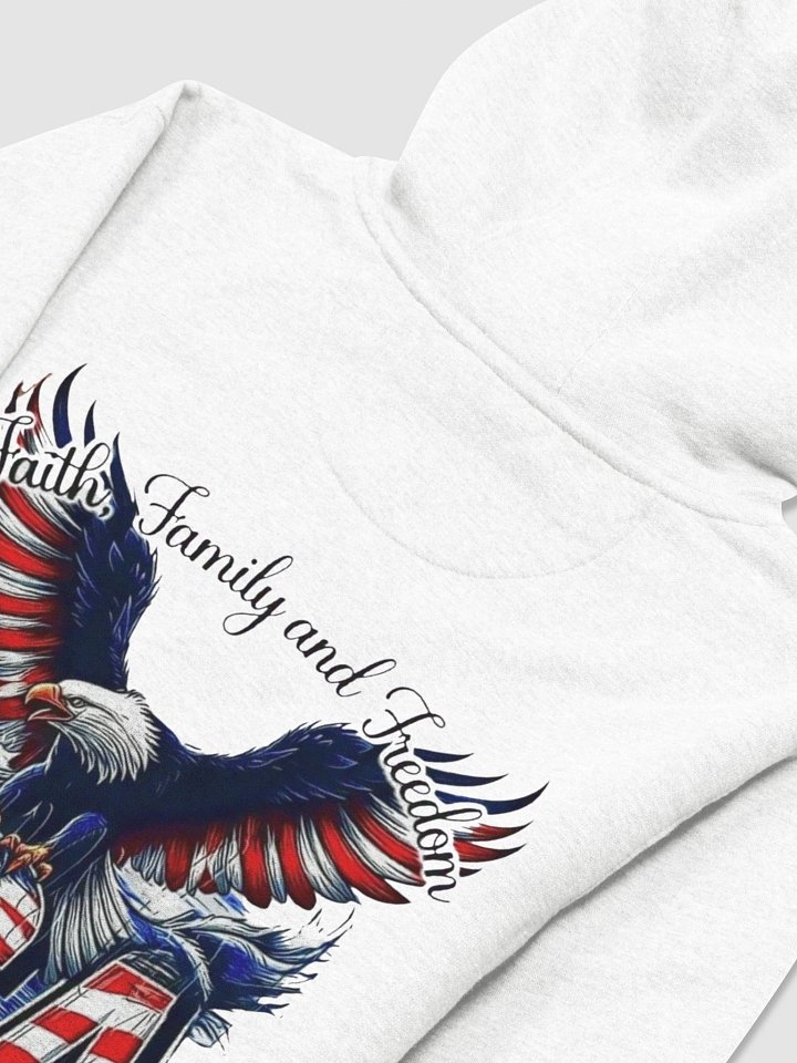 Patriotic Freedom Eagle Hoodie product image (2)