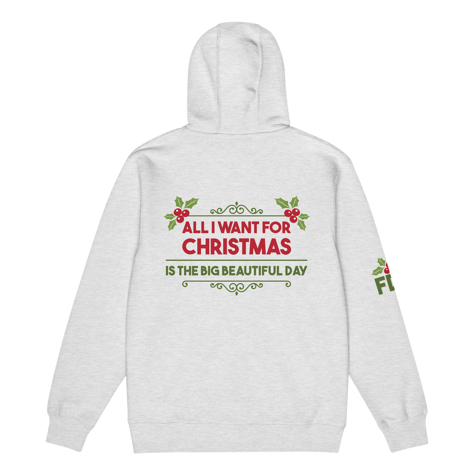 All I Want For Christmas Zip-Up Hoodie product image (5)