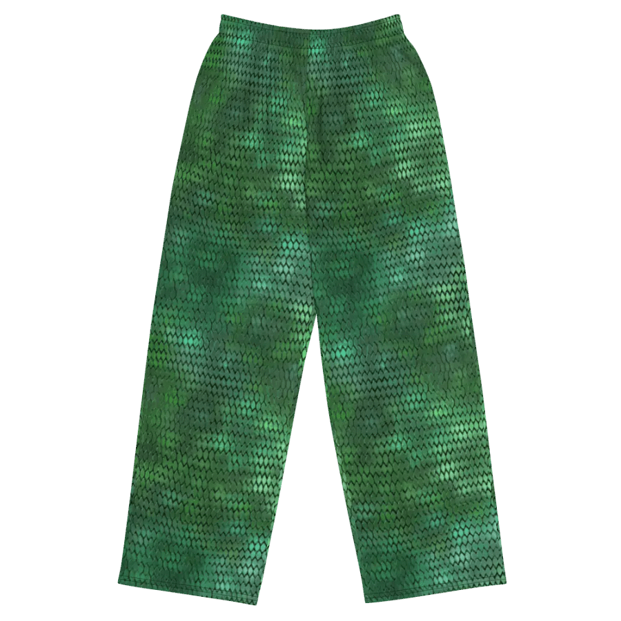 Green Dragon Scales Wideleg Pants product image (2)