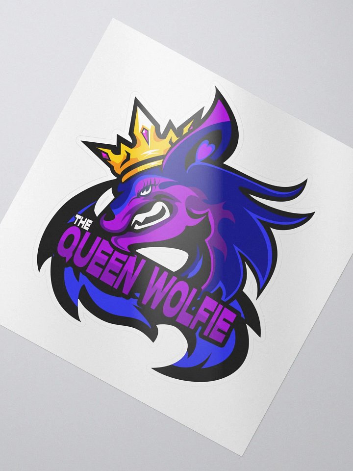 QueenWolfie Sticker product image (2)