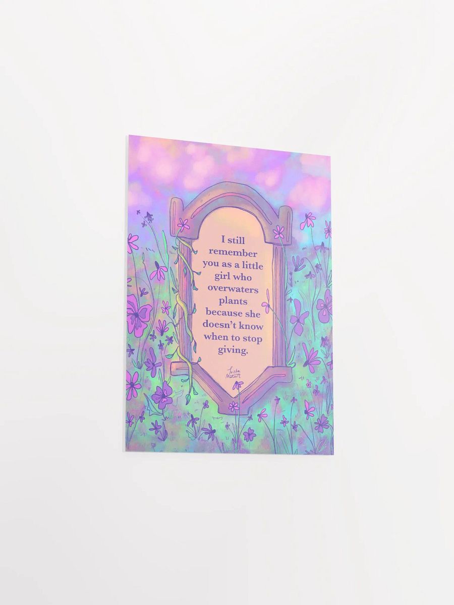 Overwatering Plants Art Print product image (3)