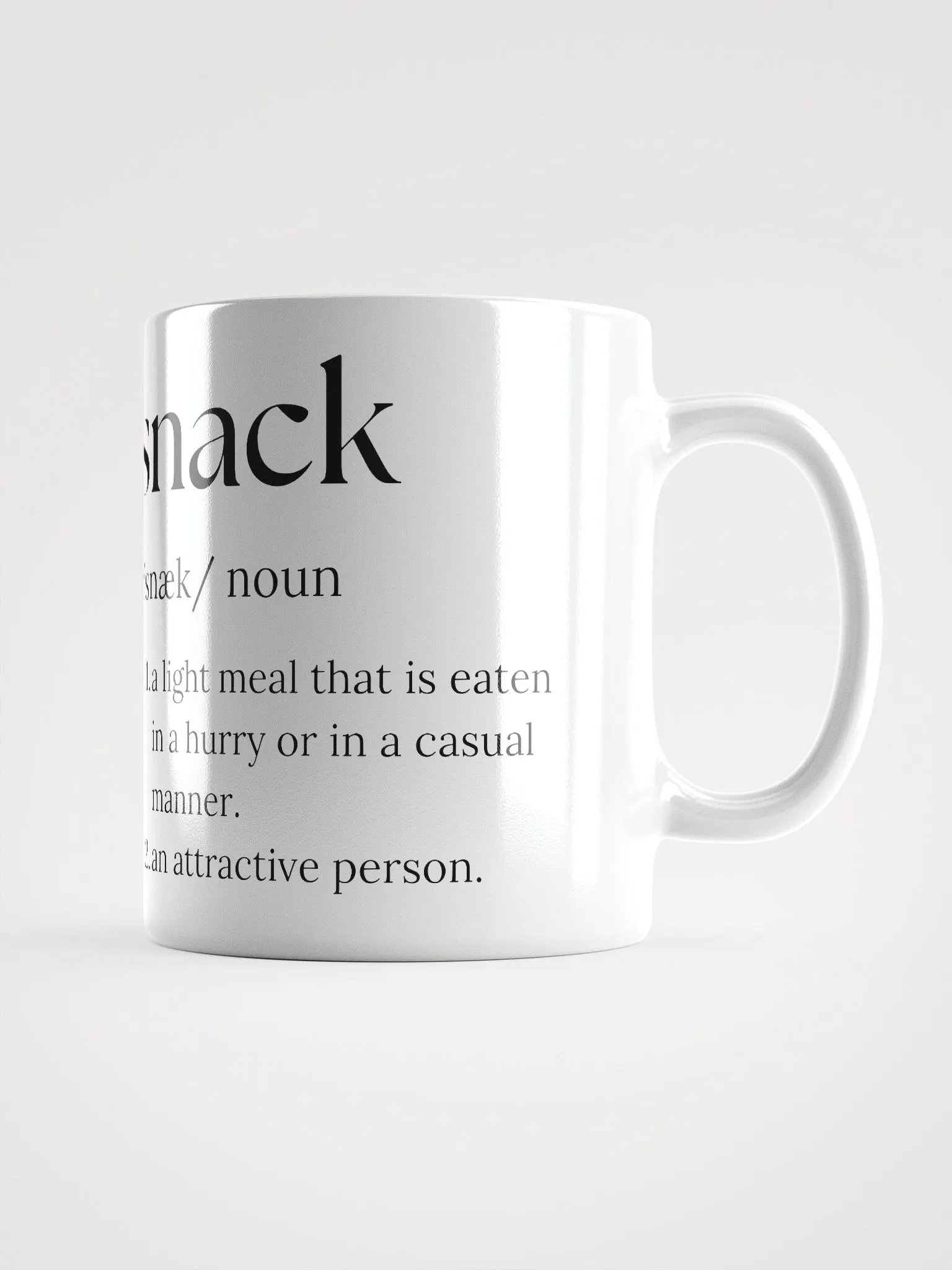 Snack Definition Mug product image (1)