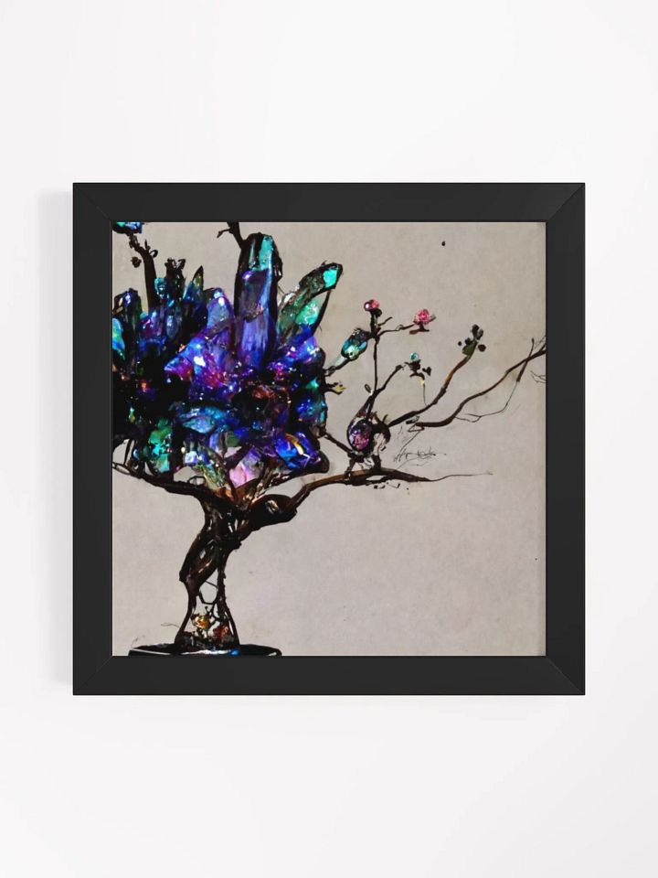 Vibrant Ayous Wood Framed Matte Poster product image (4)