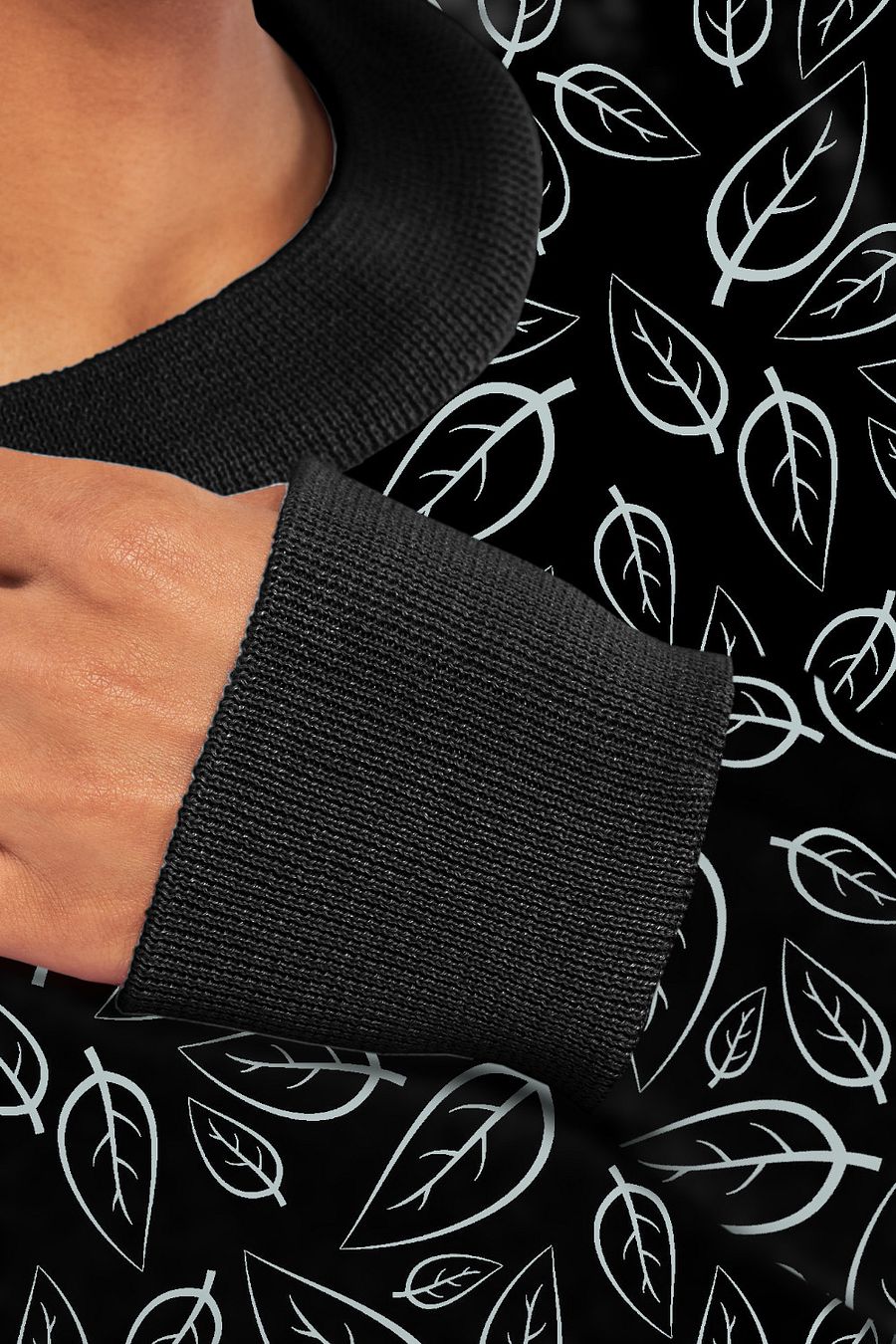 Abstract Leaf Sweater product image (11)