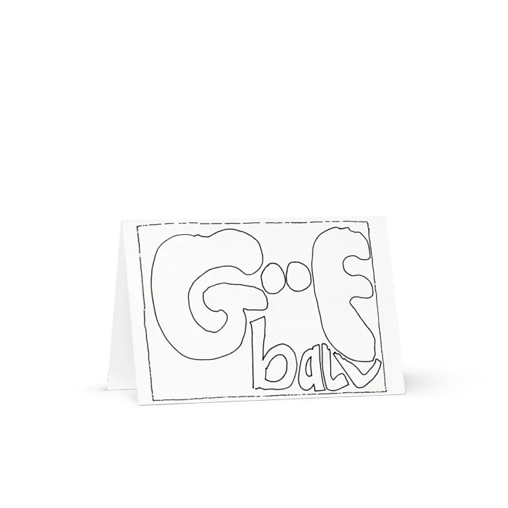 Goof Ball Greeting Card product image (2)