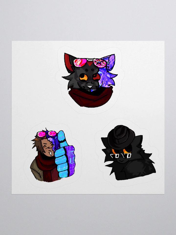 Not a Furry Resh Sticker Pack product image (1)